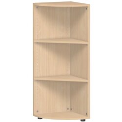 Eckabschlussregal 3 Ordnerhöhen 110 cm hoch 40 cm...