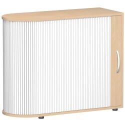Querrollladenschrank abgerundet 2 Ordnerhöhen 100 cm...