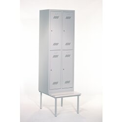 Fächerschrank 4 Fächer, Abteilbreite 300mm, auf...