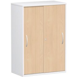 Schiebetürenschrank 3 Ordnerhöhen 118 cm hoch...