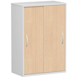 Schiebetürenschrank 3 Ordnerhöhen 118 cm hoch...