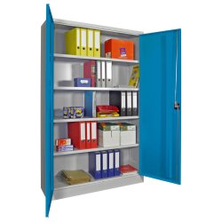 Stahlschrank 195 cm hoch, 120cm breit, 50 cm tief,...