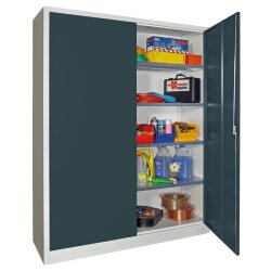 Stahlschrank 195 cm hoch, 150 cm breit, 60 cm tief,...