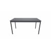 Schulungstisch Serie Style, Maß: 140 x 80 cm, Gestell: Rahmen und Füsse anthrazit metallic, Dekor: Anthrazit
