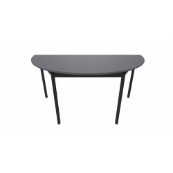 Halbrundtisch Serie Style, Maß: 140 x 70 cm,...