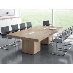 Konferenztisch mit Zentrallfuss in verschiedenen Maßen