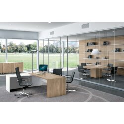 Schreibtisch Winkelkombination - Serie Davos