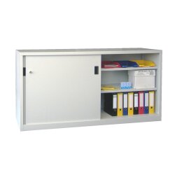 Stahl Schiebetürenschrank 100 cm hoch, 200cm breit,...