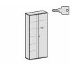 Garderobenschrank 6 Ordnerhöhen, 100 cm breit