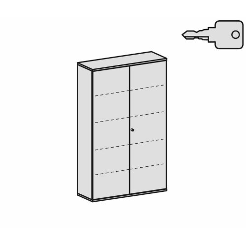 Aktenschrank 5 Ordnerhöhen, 120 cm breit