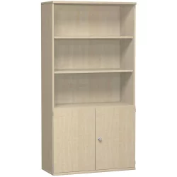 Aktenschrank 5 Ordnerreihen, mit Drehtüren und...