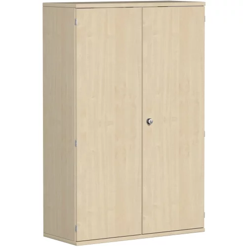 Garderobenschrank 4 OH, 100 cm breit, Dekor Korpus: Ahorn, Front: Ahorn