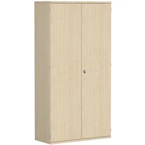 Garderobenschrank 5 OH, 100 cm breit, Dekor Korpus: Ahorn, Front: Ahorn
