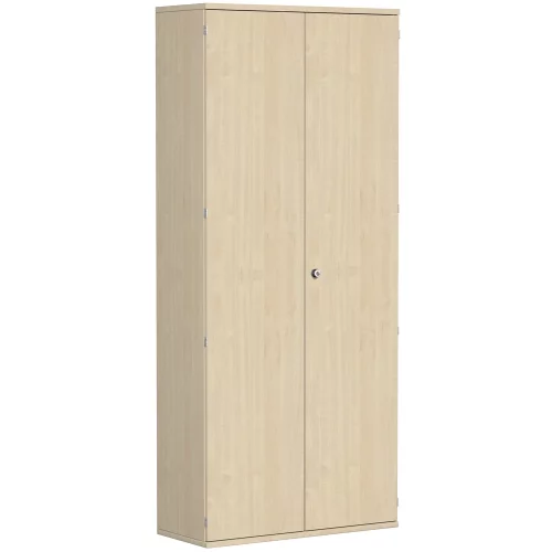 Garderobenschrank 6 OH, 100 cm breit, Dekor Korpus: Ahorn, Front: Ahorn