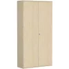 Garderobenschrank 6 OH, 120 cm breit, Dekor Korpus: Ahorn, Front: Ahorn