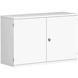 Aktenschrank 2 OH, 120 cm breit Dekor Korpus: Weiß,...