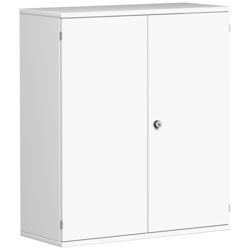 Aktenschrank 3 OH, 100 cm breit Dekor Korpus: Weiß, Front: Weiß