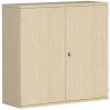 Aktenschrank 3 OH, 120 cm breit Dekor Korpus: Ahorn, Front: Ahorn