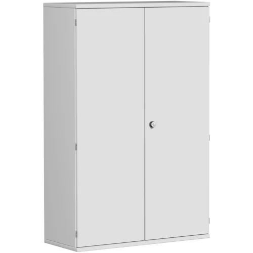 Aktenschrank 4 OH, 100 cm breit Dekor Korpus: Lichtgrau, Front: Lichtgrau