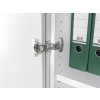 Aktenschrank 5 OH, 120 cm breit Dekor Korpus: Lichtgrau, Front: Lichtgrau