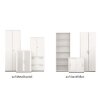 Aktenschrank 5 OH, 120 cm breit Dekor Korpus: Lichtgrau, Front: Lichtgrau