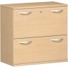 Registraturschrank 2 Reihen, 80 cm breit, Dekor Korpus: Ahorn, Front: Ahorn