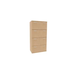 Registraturschrank 4 Reihen, 80 cm breit, Dekor Korpus:...