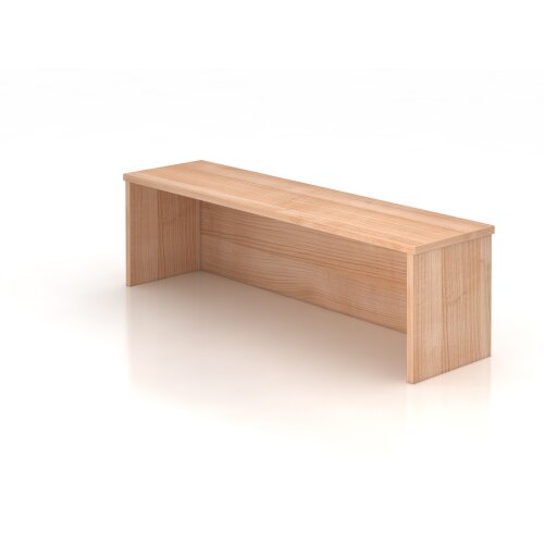 Thekenaufsatz 1200 mm, 1 OH Dekor: Nussbaum Hell