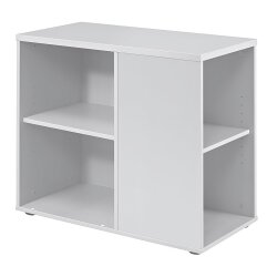 Anstellkorpus 800 mm tief Dekor: Weiss