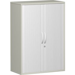 Rollladenschrank 3 Ordnerhöhen, 80 cm breit, Dekor...