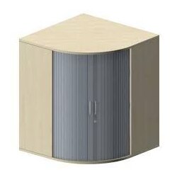 Eck Rollladenschrank 3 Ordnerhöhen, Dekor Korpus:...