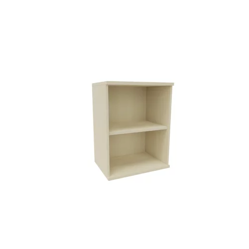 Aktenregal 2 Ordnerhöhen, 60 cm breit, Dekor Korpus: Ahorn