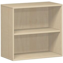 Aktenregal 2 Ordnerhöhen, 80 cm breit, Dekor Korpus:...