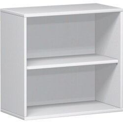 Aktenregal 2 Ordnerhöhen, 80 cm breit, Dekor Korpus:...