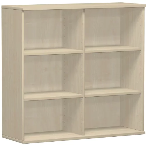 Aktenregal 3 Ordnerhöhen, 120 cm breit, Dekor Korpus: Ahorn