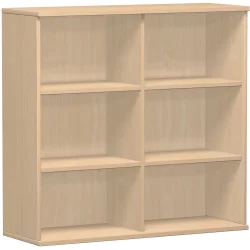 Aktenregal 3 Ordnerhöhen, 120 cm breit, Dekor...