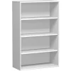 Aktenregal 4 Ordnerhöhen, 100 cm breit, Dekor Korpus: Lichtgrau