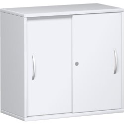 Schiebetürenschrank 2 Ordnerhöhen, 80 cm breit,...