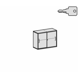 Schiebetürenschrank 2 Ordnerhöhen, 100 cm...