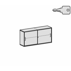 Schiebetürenschrank 2 Ordnerhöhen, 160 cm...