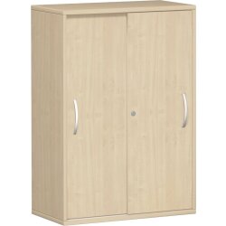 Schiebetürenschrank 3 Ordnerhöhen, 80 cm breit,...