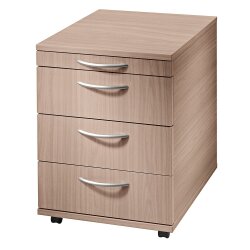 Rollcontainer mit 3 Schubladen + 1 Utensielienschublade,...