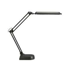 Schreibtischlampe LED Schwarz, mit Standfuss