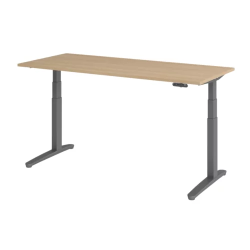 Schreibtisch elektrisch höhenverstellbar Serie DX 180x80 cm