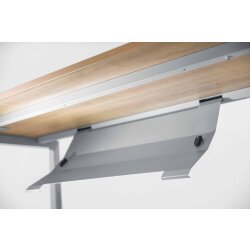 Kabelwanne für Tische mit Ringfusse