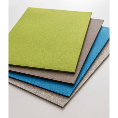 4 Filzauflagen für Bistrobank  Grün