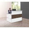 Empfangstheke gerade 135 cm, ohne LED Beleuchtung