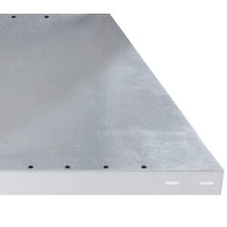 Fachboden Breite 130 cm,  Fachlast 150 kg, verzinkt,...