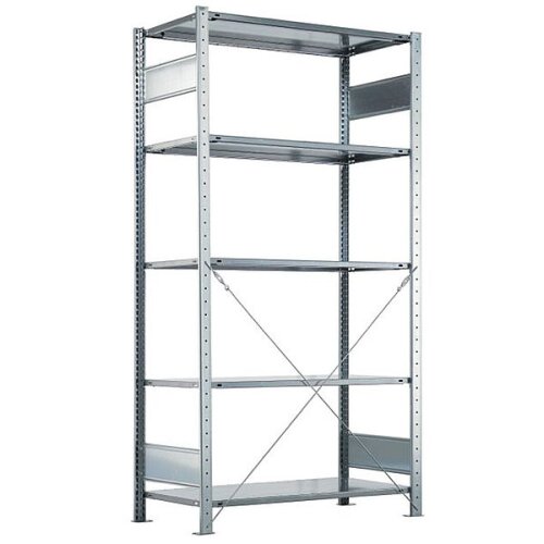 Grundfeld Stecksystem Fachlast 150 kg, Ausführung: verzinkt, Maß: 250 h. x 60 t. x 100 br. cm