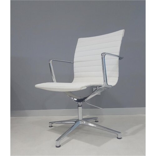 Design Konferenzstuhl Kunstleder schwarz